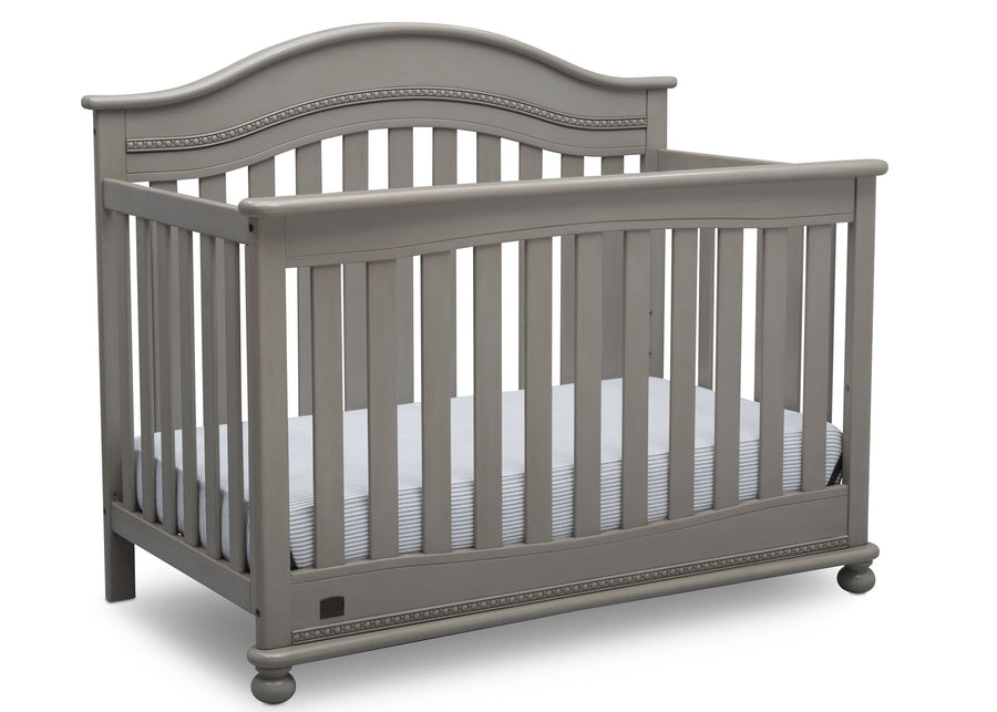 Delta Children Storm (161) Bristol 4-in-1 Convertible Crib (W337450) Right Facing Silo, b3b 12-Bristol 4-in-1 Convertible Crib