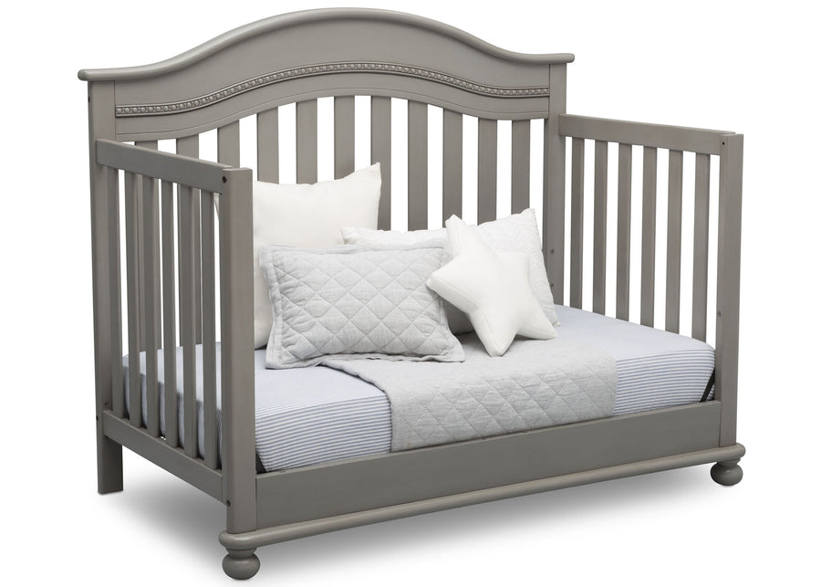 Delta Children Storm (161) Bristol 4-in-1 Convertible Crib (W337450) Day Bed Conversion, b5b 10-Bristol 4-in-1 Convertible Crib