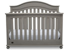 Delta Children Storm (161) Bristol 4-in-1 Convertible Crib (W337450) Front Facing Silo, b2b 8-Bristol 4-in-1 Convertible Crib