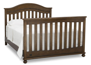 Delta Children Antique Chestnut (2100) Bristol 4-in-1 Convertible Crib (W337450) Full Bed Conversion, c6c 19-Bristol 4-in-1 Convertible Crib