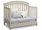 Delta Children Antique White (122) Aden 4-in-1 Convertible Crib (W337550) Day Bed Conversion, a5a 4-Aden 4-in-1 Convertible Crib