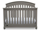 Delta Children Storm (161) Aden 4-in-1 Convertible Crib (W337550) Front Facing Silo, b2b 8-Aden 4-in-1 Convertible Crib