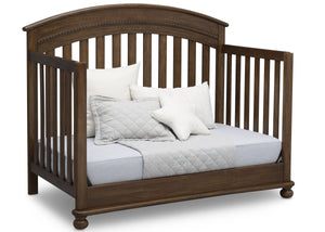 Delta Children Antique Chestnut (2100) Aden 4-in-1 Convertible Crib (W337550) Day Bed Conversion, c5c 18-Aden 4-in-1 Convertible Crib