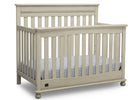 Delta Children Antique White (122) Franklin 4-in-1 Convertible Crib (W337550) Right Facing Silo, a3a 6-Franklin 4-in-1 Convertible Crib