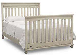 Delta Children Antique White (122) Franklin 4-in-1 Convertible Crib (W337550) Full Bed Conversions, a6a 7-Franklin 4-in-1 Convertible Crib