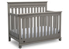 Delta Children Storm (161) Franklin 4-in-1 Convertible Crib (W337650) Right Facing Silo, b3b 8-Franklin 4-in-1 Convertible Crib
