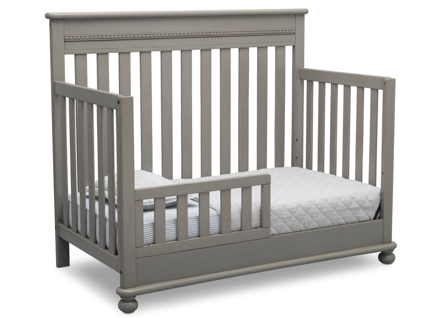 Delta Children Storm (161) Franklin 4-in-1 Convertible Crib (W337650) Toddler Bed Conversion, b4b 9-Franklin 4-in-1 Convertible Crib