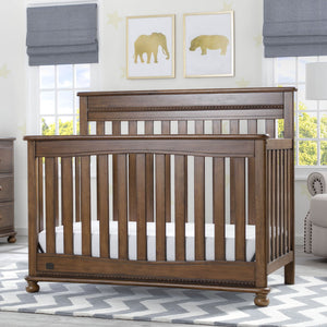 Delta Children Antique Chestnut (2100) Franklin 4-in-1 Convertible Crib (W337650) 37-Franklin 4-in-1 Convertible Crib