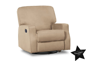Delta Children Beige (276) Carson Nursery Recliner Swivel Glider Chair (W3520210C),With Seal , a5a 5-Carson Nursery Recliner Swivel Glider Chair