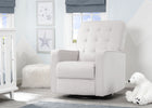 Delta Children Linen (150) Graham Nursery Glider Swivel Recliner, Room View 1-Graham Nursery Glider Swivel Recliner Featuring LiveSmart Fabric by Culp