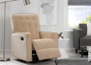 Delta Home Sisal (727) Grant Glider Swivel Recliner, Home Reclined View 18-Grant Glider Swivel Recliner Featuring LiveSmart Fabric by Culp