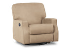 Delta Children Beige (276) Charlie Nursery Recliner Swivel Glider Chair (W2520210C), Silo Side, a2a 1-Charlie Nursery Recliner Swivel Glider Chair