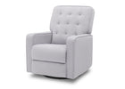 Delta Children Linen (150) Graham Nursery Glider Swivel Recliner, Left Silo View 5-Graham Nursery Glider Swivel Recliner Featuring LiveSmart Fabric by Culp