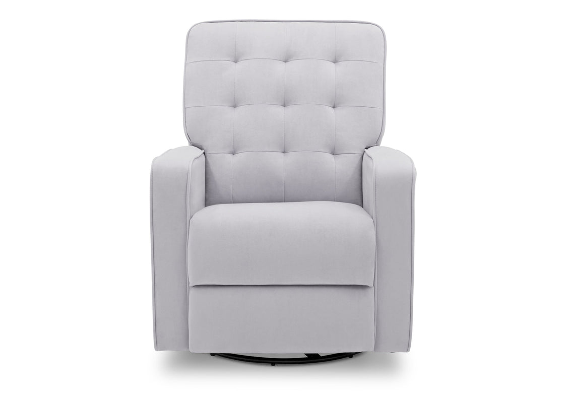 Delta Home Linen (150) Grant Glider Swivel Recliner, Front Silo View