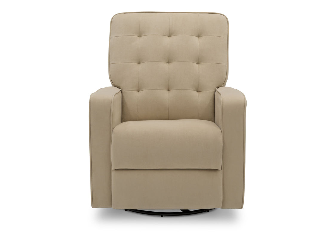 Delta Home Sisal (727) Grant Glider Swivel Recliner, Front Silo View