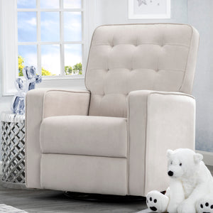 Gavin Nursery Glider Swivel Recliner Featuring LiveSmart Fabric by Culp Linen (150) 13-Gavin Nursery Glider Swivel Recliner Featuring LiveSmart Fabric by Culp