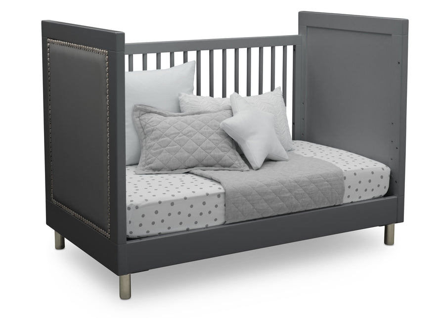 Charcoal Grey (1323) 5-Avery 3-in-1 Convertible Crib