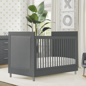 Charcoal Grey (1323) W708130-1323 13-Avery 3-in-1 Convertible Crib