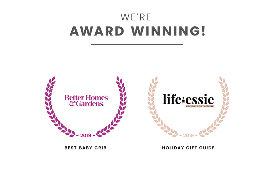 Award badge Best Baby Crib 2019 8-Avery 3-in-1 Convertible Crib