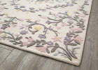 Assorted (999) 2-Floral Garden Hand-Tufted Wool Blend Area Rug 5x8