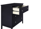 Midnight Grey (1360) 5-Campbell 3 Drawer Dresser