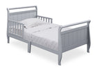 Grey (026) 6-Wood Sleigh Toddler Bed