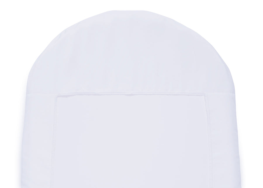 White (100) 3-Fitted Bassinet Sheet Set, 2-Pack – Compatible with the Following Delta Children Bassinets: 25020, 25021, 25022, 25602, 25023 and 25033