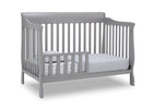 Grey (026) 28-Canton 6-in-1 Convertible Crib