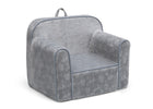 Grey (5057) 3-Perfect Sleeper Foam Chair for Kids