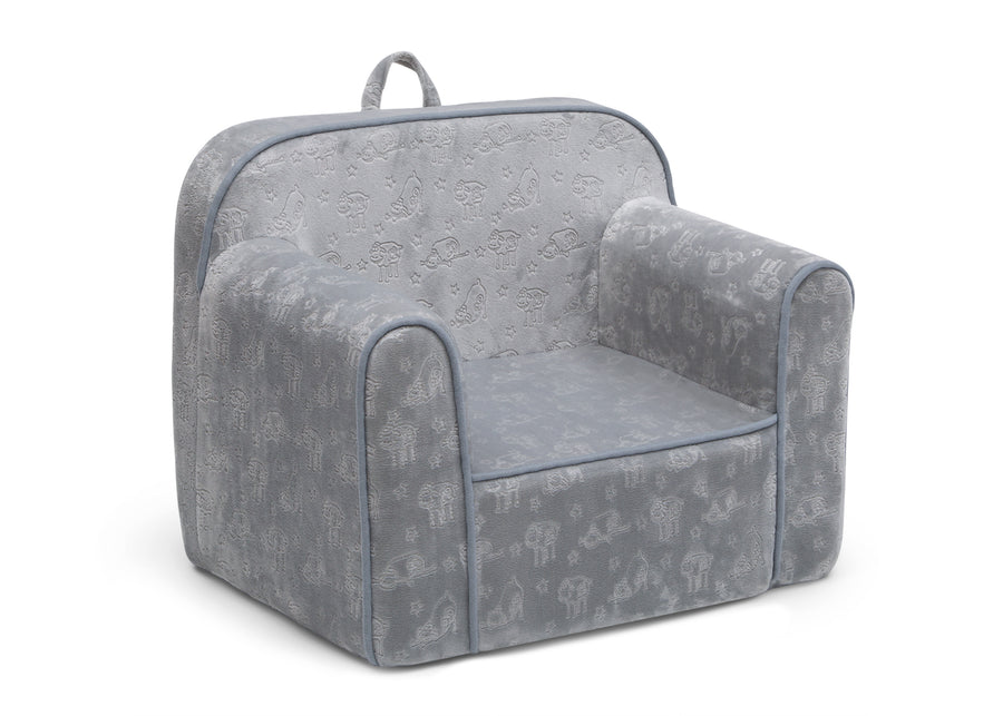 Grey (5057) 3-Perfect Sleeper Foam Chair for Kids