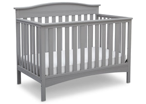 Grey (026) 12-Baker 4-in-1 Convertible Crib