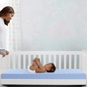No Color (NO) 7-Breathe Mattress - Breathable Baby Crib and Toddler Mattress with Cloud Core