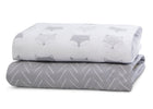 DCB: Indie Fox (3405) 7-Indie Fox Fitted Crib Sheets - 2 Pack