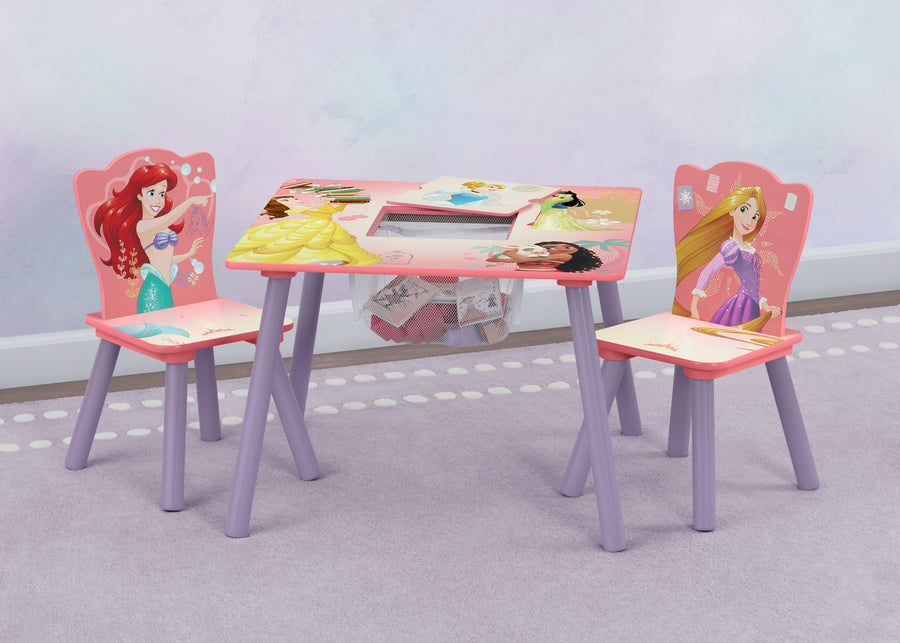 Princess Forever (1037) 1-Princess Table and Chair Set with Storage