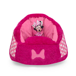 Minnie Mouse (1063) 2-Minnie Mouse Cozee Fluffy Chair, Toddler Size (for Kids Up to 6 Years Old)