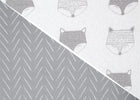 Indie Fox (3405) 3-Indie Fox Fitted Crib Sheets - 2 Pack