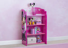 Minnie Mouse (1063) 1-Minnie Mouse Wooden Playhouse 4-Shelf Bookcase