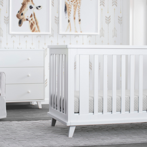 Ava 3-in-1 Nursery Set White 2-Ava Collection