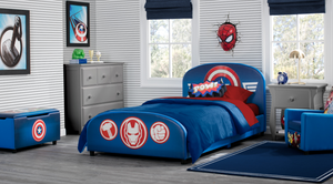Avengers Upholstered Twin Bed 13