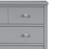 Textured Grey (1450) 16-Sweet Beginnings 3 Drawer Dresser