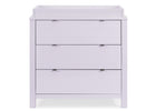 Lilac (539) 9-Cassie 3 Drawer Dresser with Changing Top