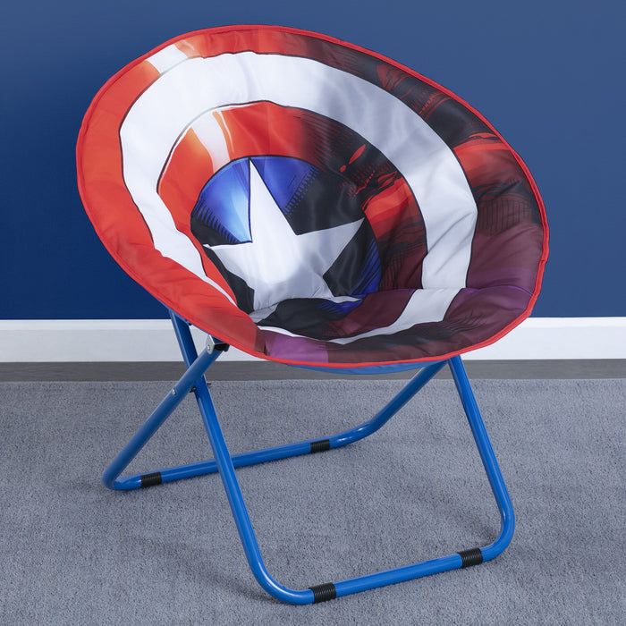 Avengers (1160) 0-Avengers Saucer Chair for Kids/Teens/Young Adults