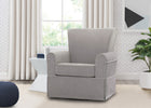Dove Grey with Soft Grey (036) 2-Benbridge Upholstered Glider