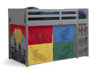 Harry Potter Loft Bed Tent (1206) 4-Harry Potter Loft Bed Tent - Curtain Set for Twin Loft Bed (Bed Sold Separately)