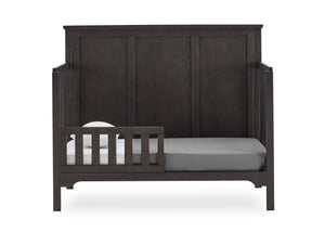 Textured Stone Grey (1460) 14-Sweet Beginnings Sage Flat Top 6-in-1 Convertible Crib