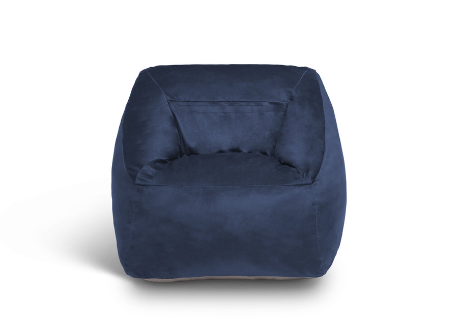 Twilight Blue (5070) 10-Cozee Cube Chair, Kid Size (For Kids Up To 10 Year Old)
