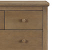 Rustic Acorn (1383) 9-Paloma 4 Drawer Dresser with Changing Top