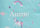 Unicorn (3011) 3-Personalized Nap Mat with Included Pillow and Blanket for Toddlers & Kids