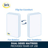 No Color (NO) 4-Serta Perfect Sleeper Cheery Days Crib and Toddler Mattress