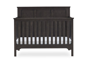 Textured Stone Grey (1460) 12-Sweet Beginnings Sage Flat Top 6-in-1 Convertible Crib
